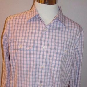 Michael Kors Long Sleeve 100% Cotton Pink and Blue